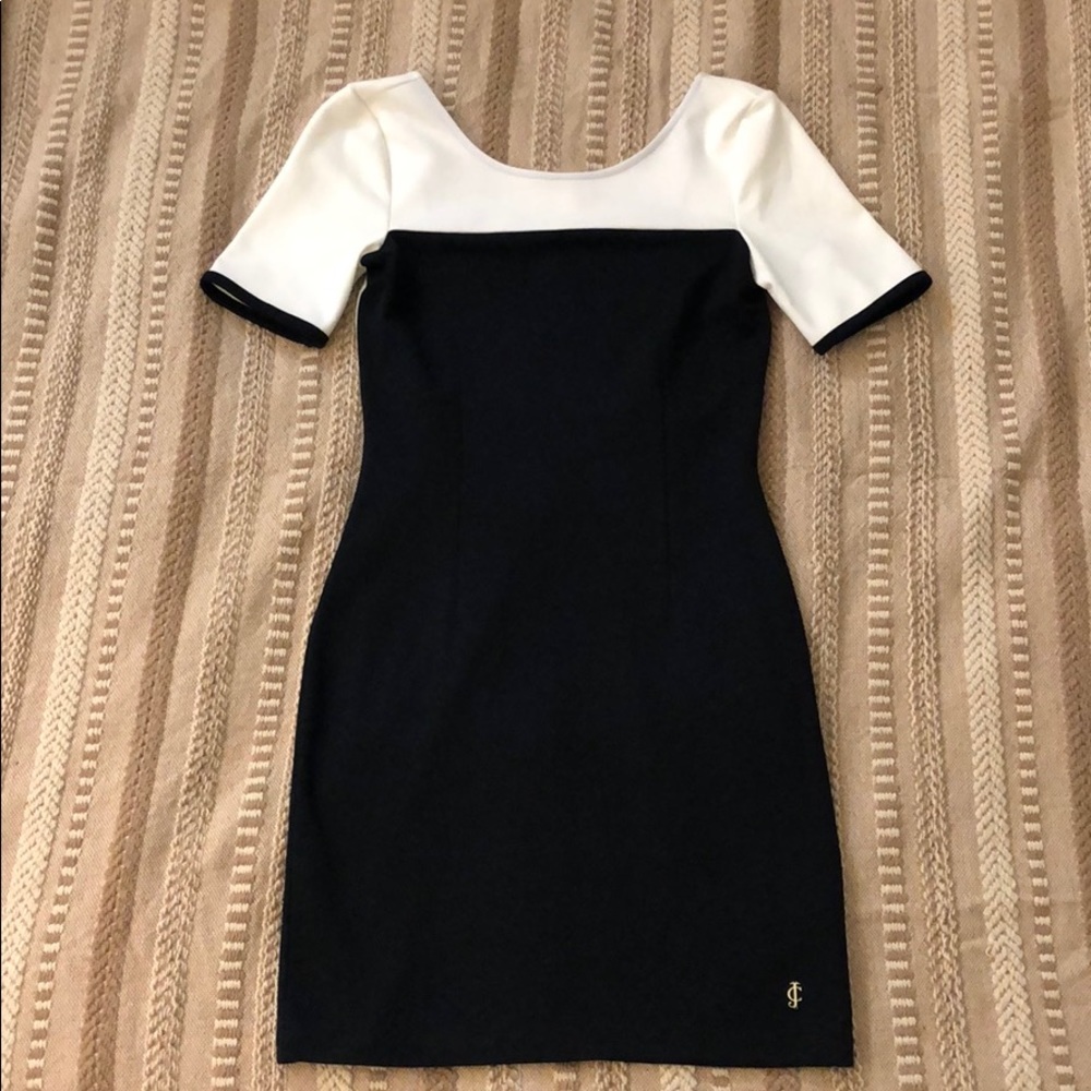 Juicy Couture Black and white dress XS